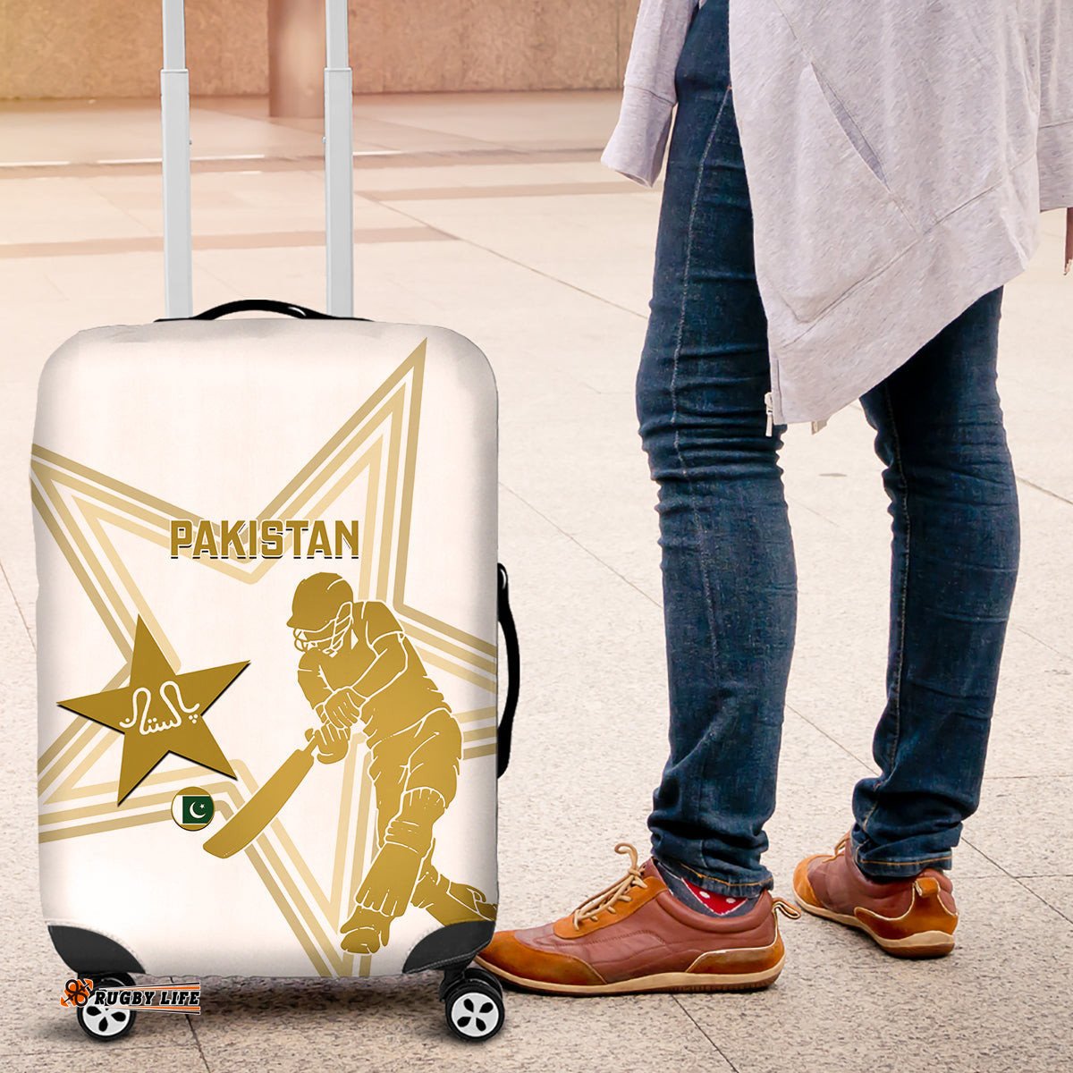 Pakistan Cricket Luggage Cover Go Shaheens