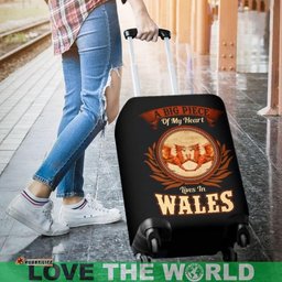 My Heart Lives In Wales Luggage Cover