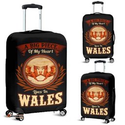 My Heart Lives In Wales Luggage Cover