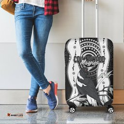 Collingwood Magpies Aboriginal Luggage Cover Artsy Vibes