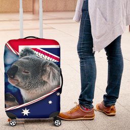 Luggage Covers Australian Flag and Coat Of Arms Koala 3D
