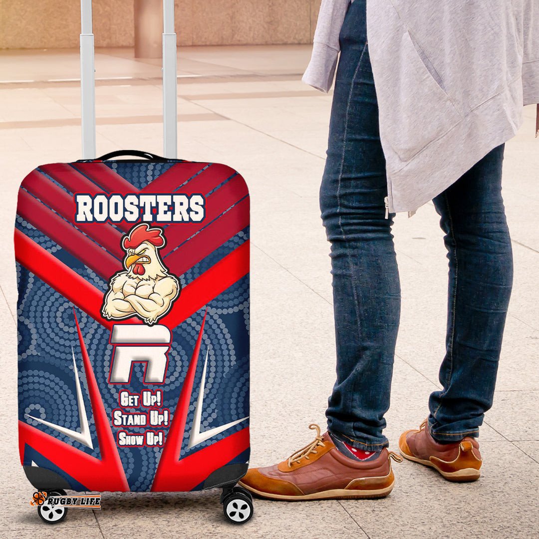 Luggage Covers Sydney Roosters Naidoc Sporty Style Luggage Covers