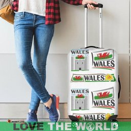 Logo For Wales Luggage Cover