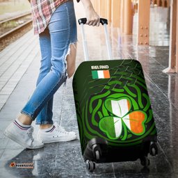 Ireland Luggage Covers Ireland Symbol With Celtic Patterns