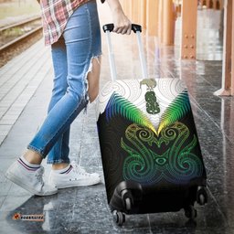 Maori Manaia New Zealand Luggage Covers Rasta