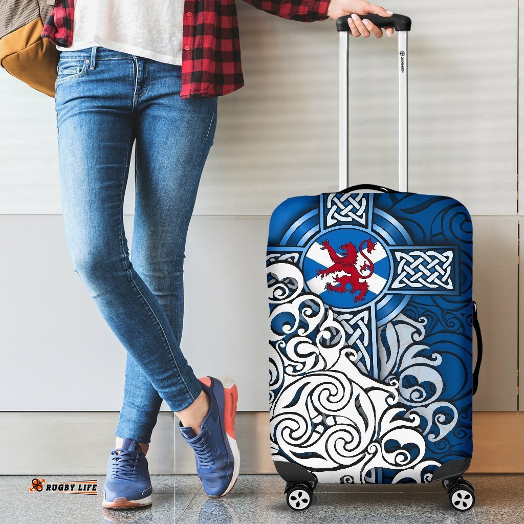 Scotland Celtic Luggage Covers Scottish Flag and Lion