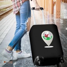 Live In Wales Luggage Cover
