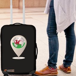Live In Wales Luggage Cover