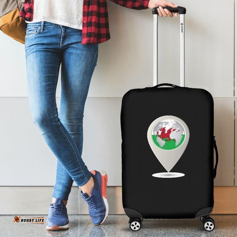 Live In Wales Luggage Cover