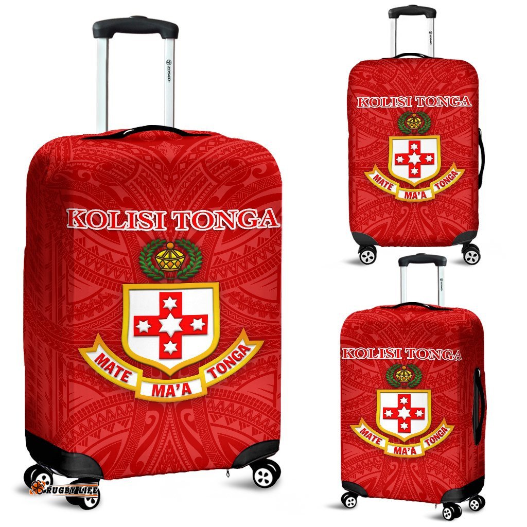 Kolisi Tonga Luggage Covers Mate Ma'a Tonga Unique Rugby Style