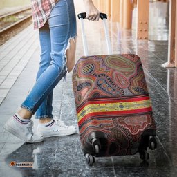 Luggage Cover Aboriginal Unique Style