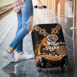 Tigers Rugby Aboriginal Art Luggage Covers