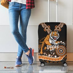 Tigers Rugby Aboriginal Art Luggage Covers