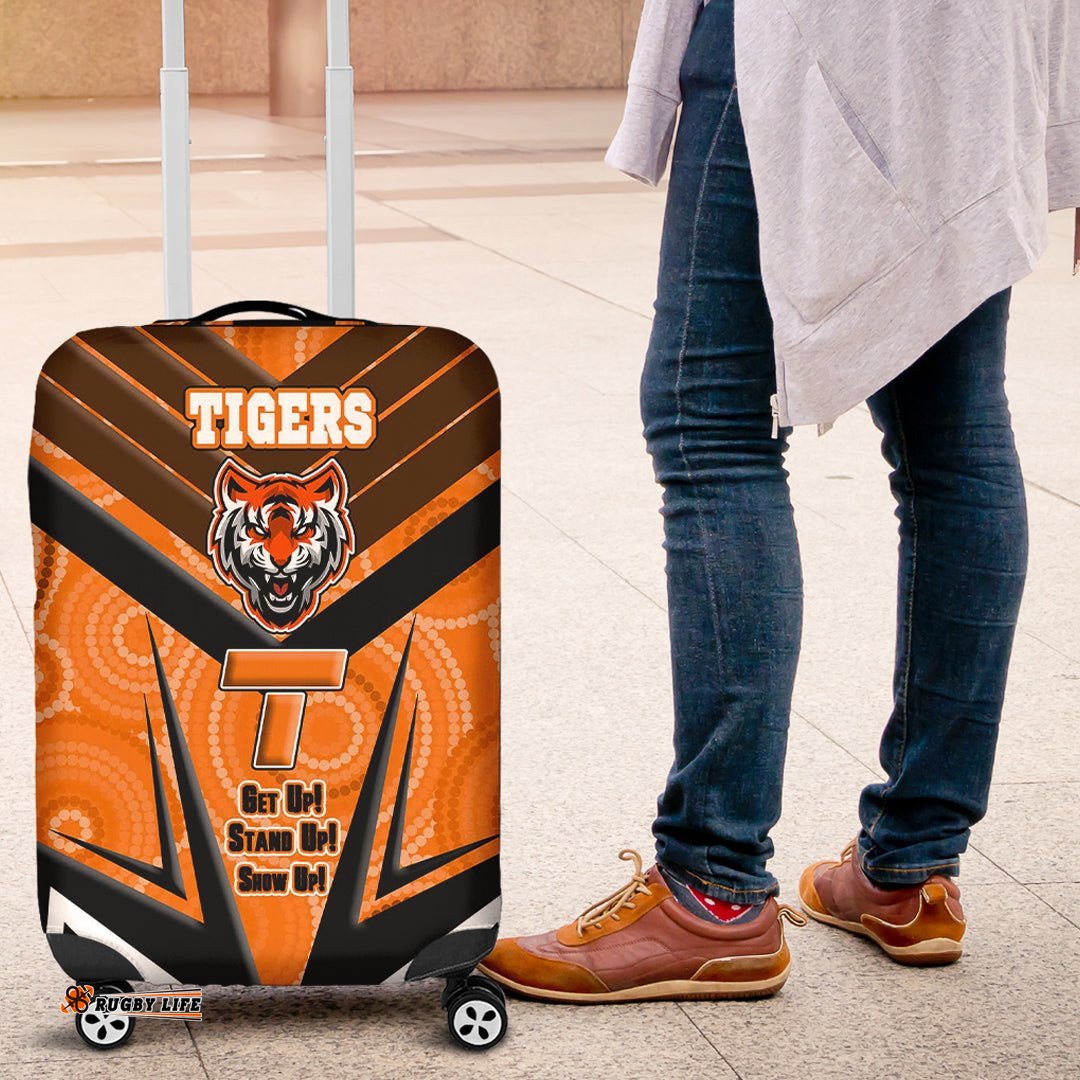 Luggage Covers West Tigers Naidoc Sporty Style Luggage Covers