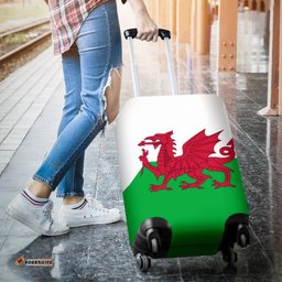Wales Flag Luggage Cover