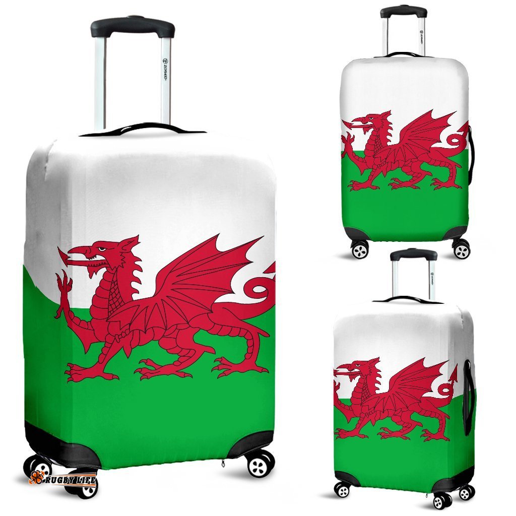 Wales Flag Luggage Cover