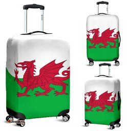 Wales Flag Luggage Cover