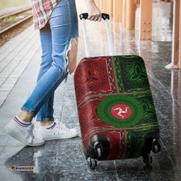 Luggage Cover Isle Of Man Circle Celtic