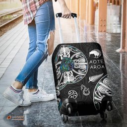 New Zealand Aotearoa Luggage Covers, Maori Mangopare Paua Shell