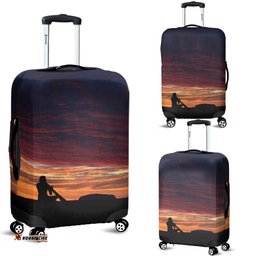 Australia Luggage Cover Uluru Sky View