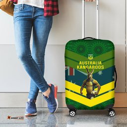 Australia Rugby Luggage Cover Pacific Go Aussie Kangaroos