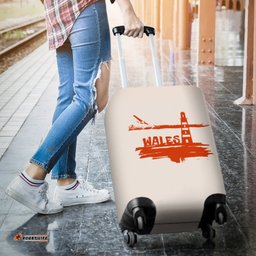 Wales Travel Luggage Cover 02