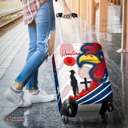 Australia Roosters Luggage Covers ANZAC Day Three Tiles Style