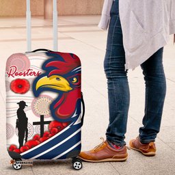 Australia Roosters Luggage Covers ANZAC Day Three Tiles Style