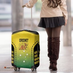 Australia Cricket Luggage Cover Kangaroo Champions Go Aussies