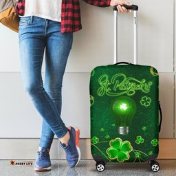 Patrick's Day Luggage Covers Shamrock Vibes