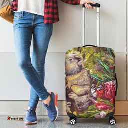 Koala Luggage Cover 3D Koala with Waratah Flower