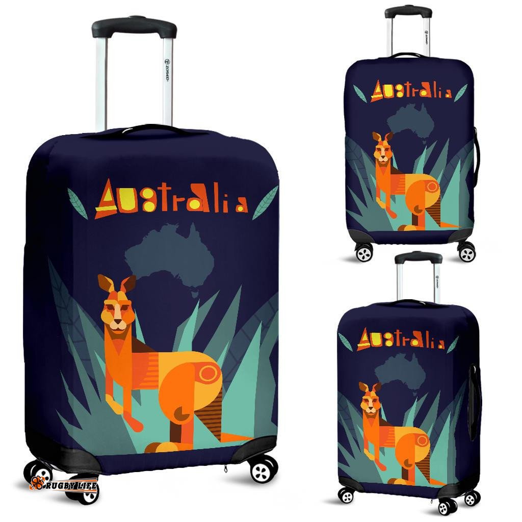 Luggage Cover Kangaroo Patterns Australia