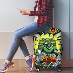 Custom NAIDOC Week 2024 Raiders Luggage Cover Mascot Rugby