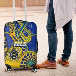 Eels Rugby Aboriginal Art Luggage Covers