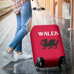 Wales's Dragon Luggage Cover 02