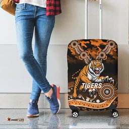 Tigers Rugby ANZAC Day Camouflage Indigenous Art Luggage Covers