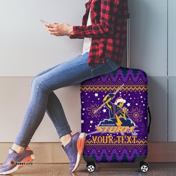 Custom Storm Rugby Luggage Cover Chirstmas Vibe