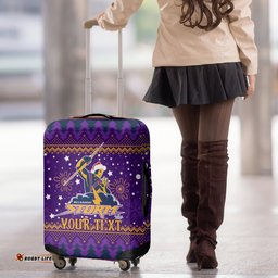 Custom Storm Rugby Luggage Cover Chirstmas Vibe
