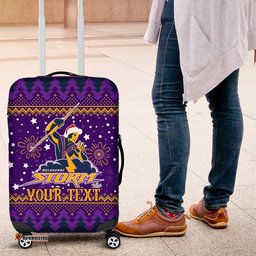 Custom Storm Rugby Luggage Cover Chirstmas Vibe