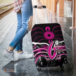 Sydney Sixers Luggage Cover Cricket Dot Aboriginal