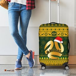 Australia Matildas Christmas Luggage Cover Merry Xmas National Color