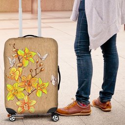 Wales Daffodils Luggage Cover 04