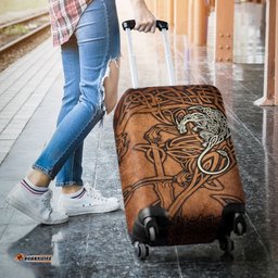 Celtic Dragon Luggage Covers Celtic Dragon With Cross Vintage Style