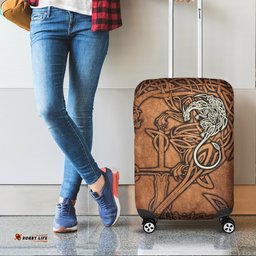 Celtic Dragon Luggage Covers Celtic Dragon With Cross Vintage Style