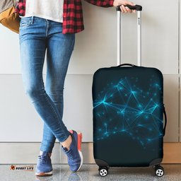 Luggage Cover Australia Map Galaxy Art