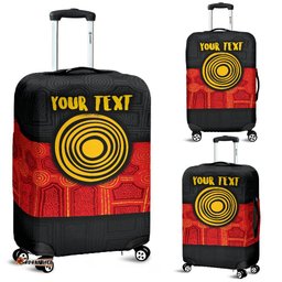 Personalised Aboriginal Luggage Covers - Aussie Indigenous Flag