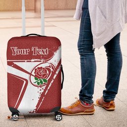 Custom Text England Rugby Personalised Luggage Covers England Rugby