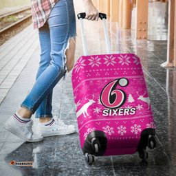 Sydney Sixers Cricket Australian Christmas Ugly Style Luggage Covers