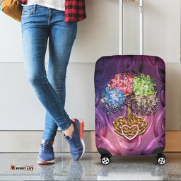 Celtic Mother's Day Luggage Covers Mother With Child