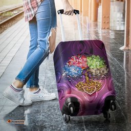 Celtic Mother's Day Luggage Covers Mother With Child
